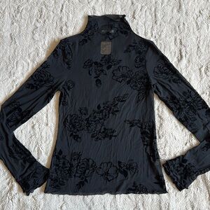 Free People Mesh Fitted Layer